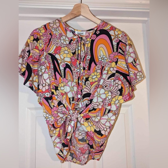 🎃Retro Patterned Top - Picture 1 of 4